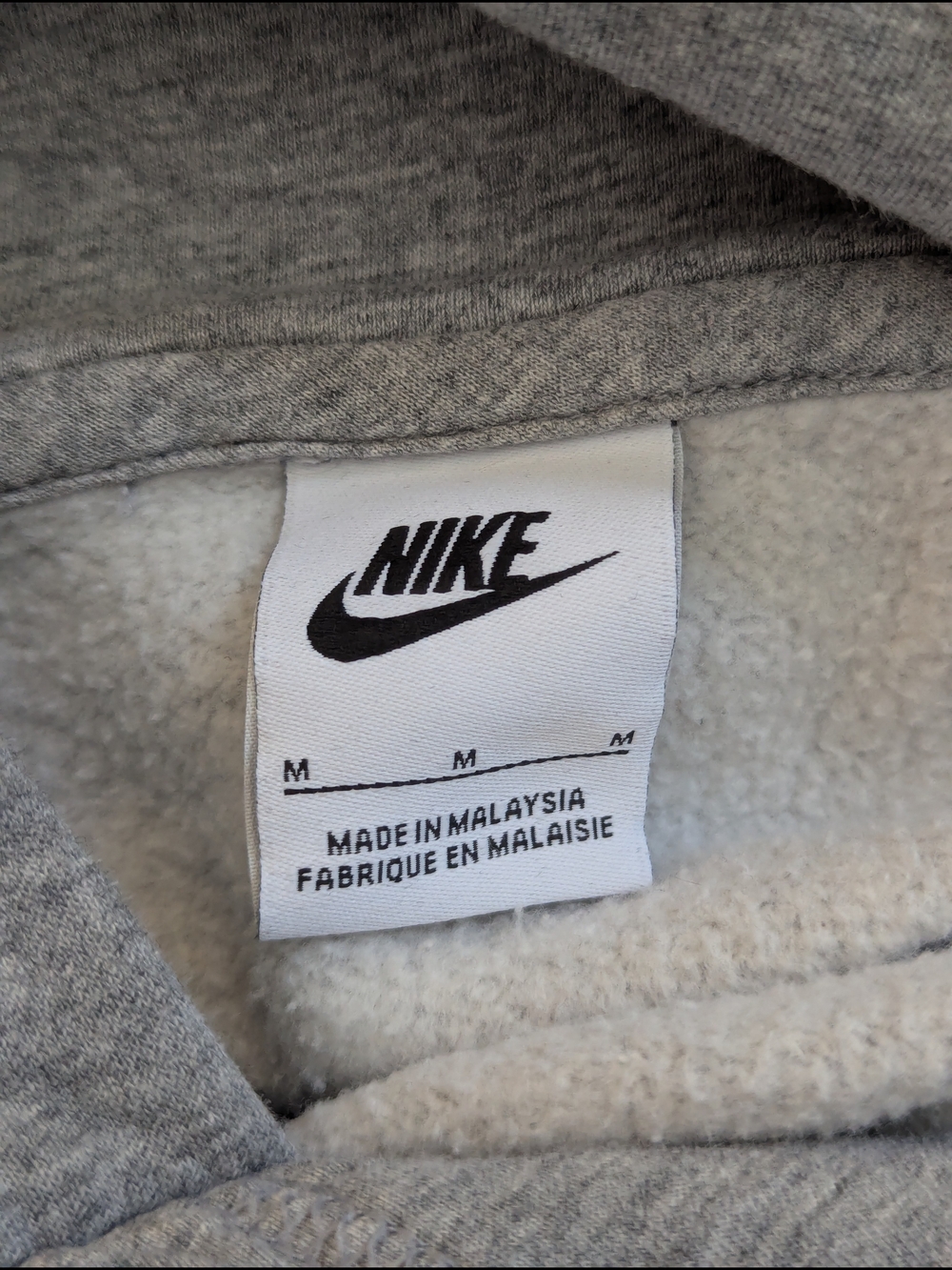 Nike Gray UCLA Pullover Hoodie with Gold Script - Picture 5 of 6